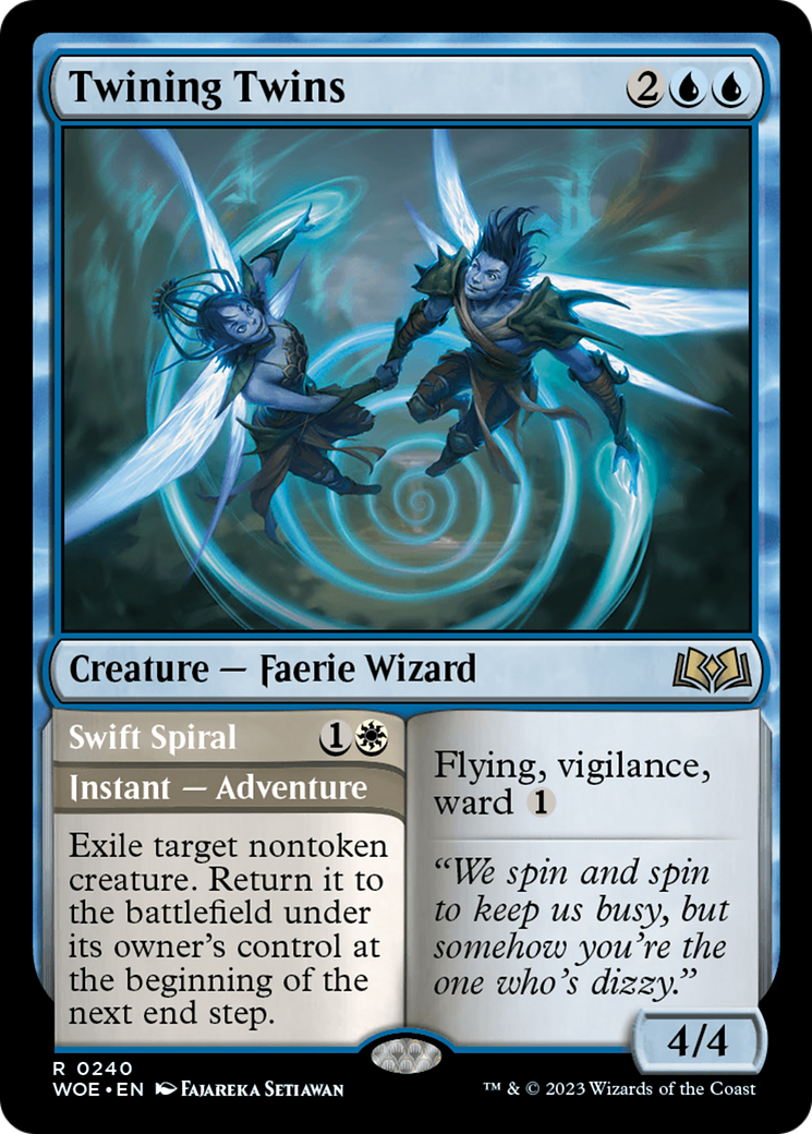 Image of Twining Twins (WOE-240) - Wilds of Eldraine