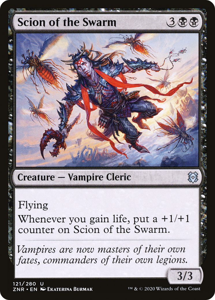 Image of Scion of the Swarm (ZNR-121) - Zendikar Rising Foil