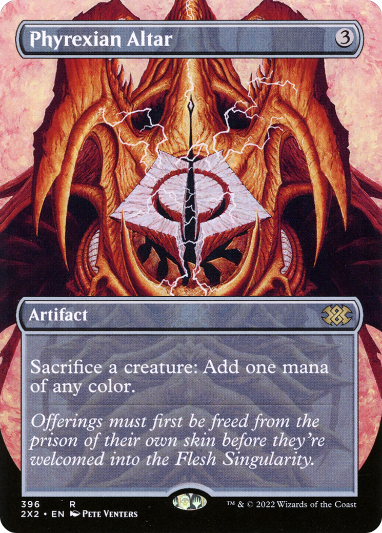 Image of Phyrexian Altar (Borderless) (2X2-396) - Double Masters 2022 (Borderless)