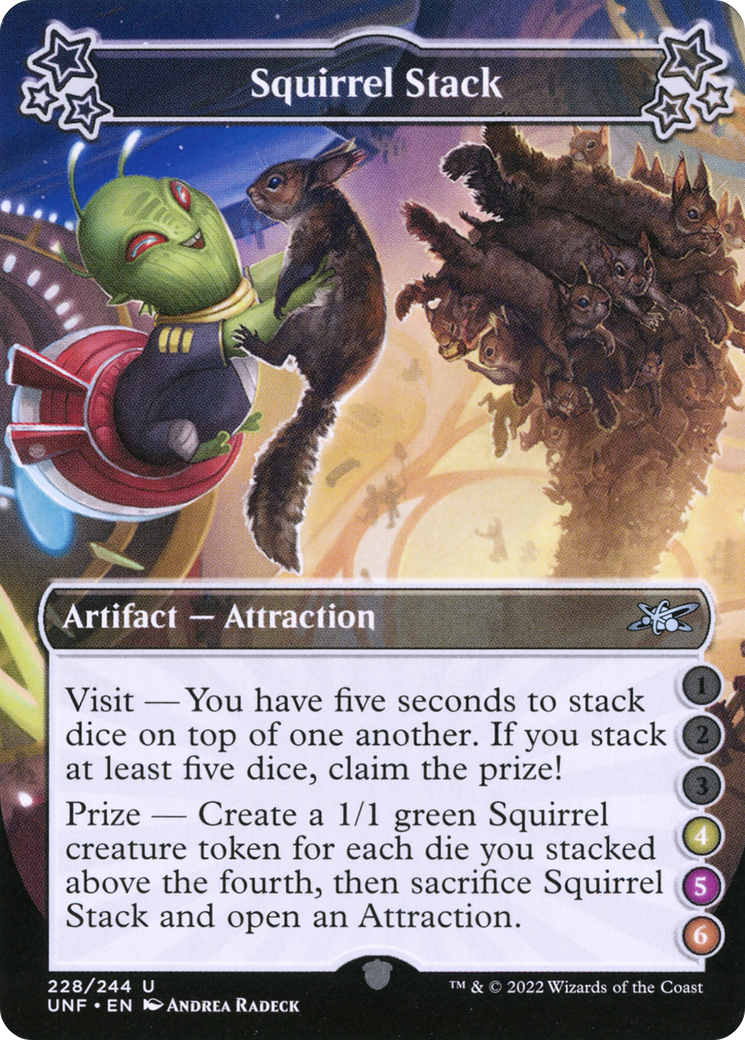Image of Squirrel Stack (4-5-6) (UNF-228) - Unfinity