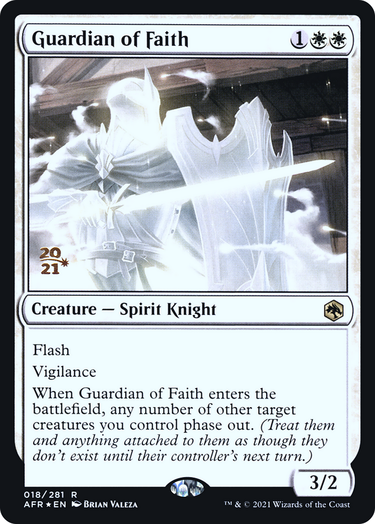 Image of Guardian of Faith (PRE-018) - Adventures in the Forgotten Realms Promos Foil
