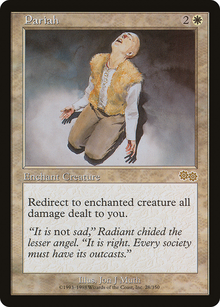 Image of Pariah (USG-028) - Urza's Saga