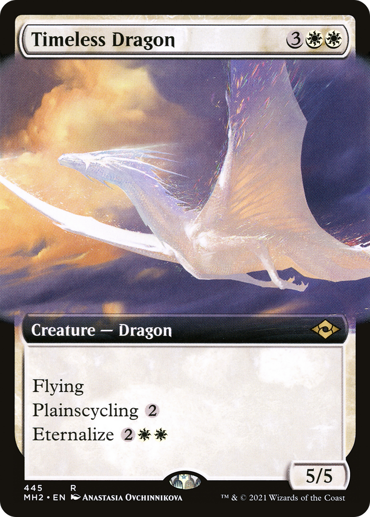 Image of Timeless Dragon (Extended Art) (MH2-445) - Modern Horizons 2: (Extended Art)