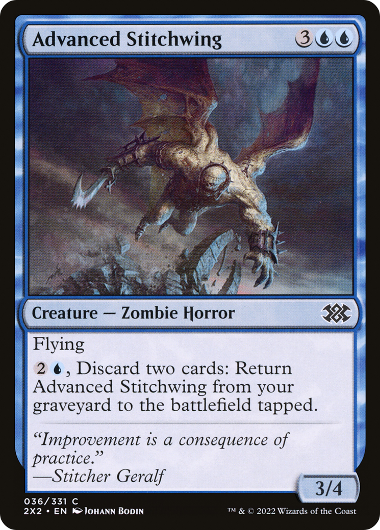 Image of Advanced Stitchwing (2X2-036) - Double Masters 2022