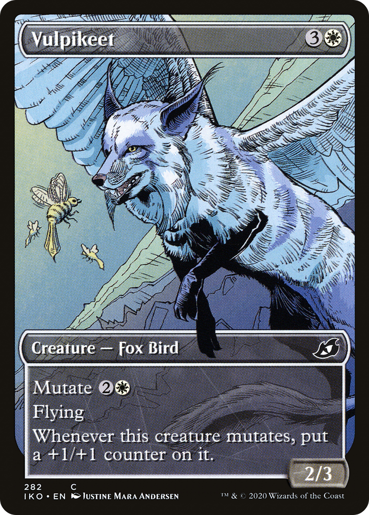 Image of Vulpikeet (Showcase) (IKO-282) - Ikoria: Lair of Behemoths: (Showcase) Foil