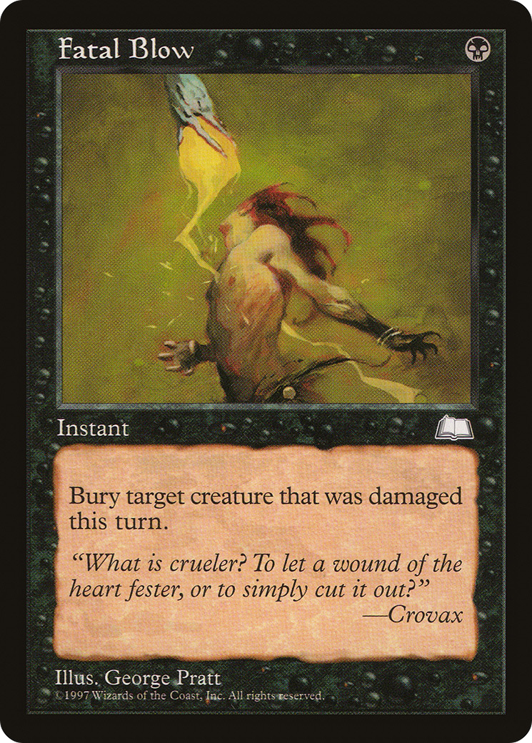 Image of Fatal Blow (WTH-) - Weatherlight