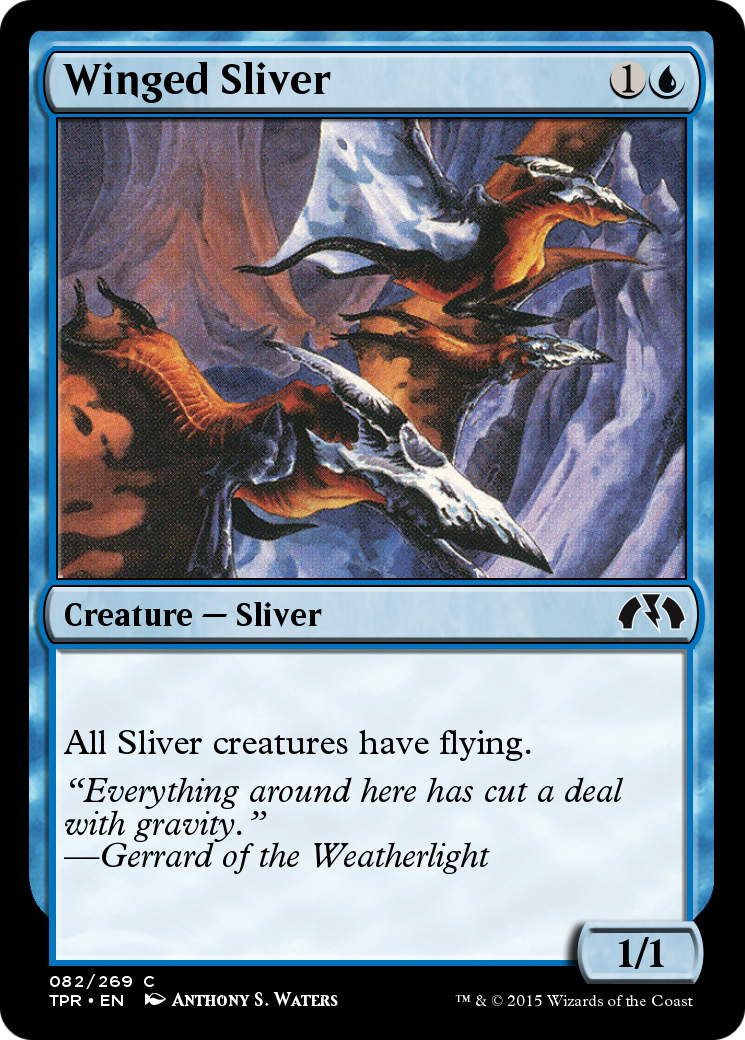 Image of Winged Sliver (TPR-082) - Tempest Remastered