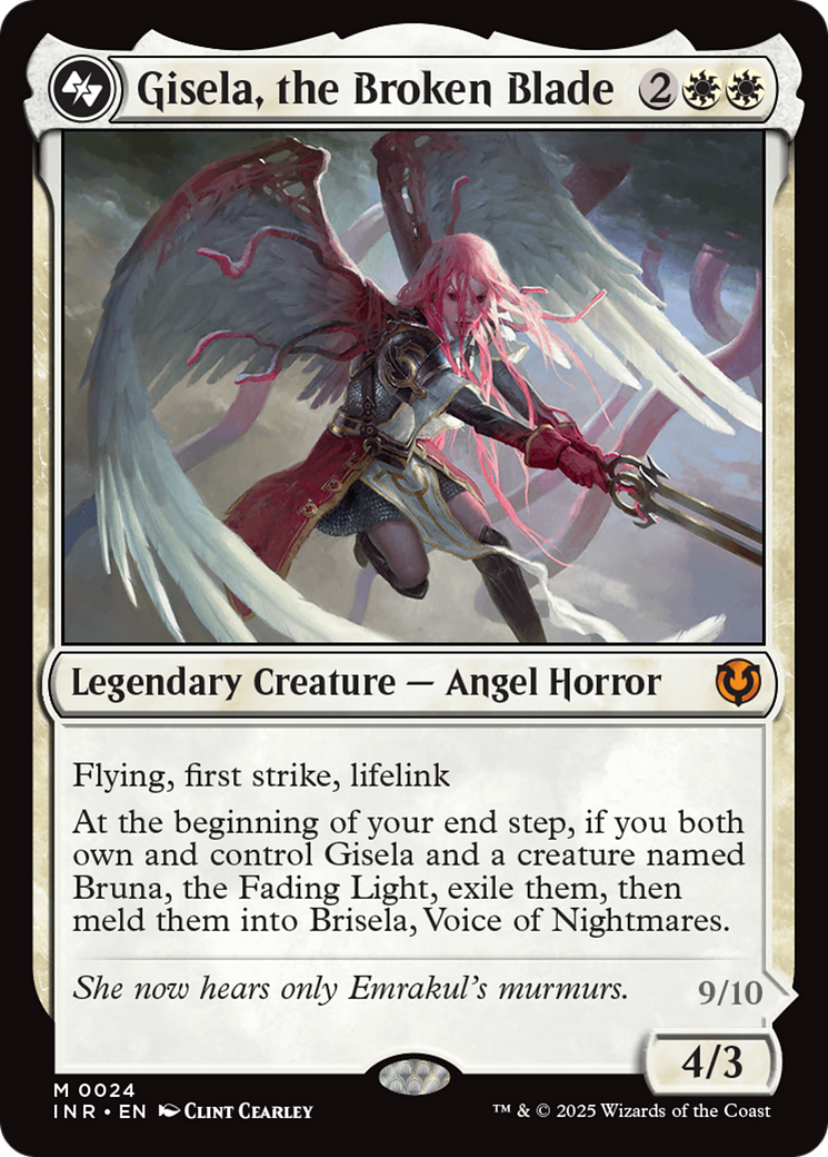 Image of Gisela, the Broken Blade (INR-024) - Innistrad Remastered Foil