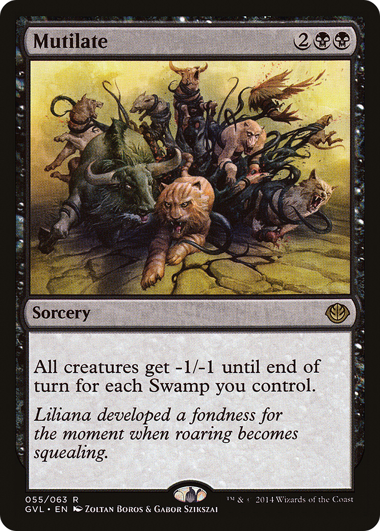 Image of Mutilate (DD3-) - Duel Decks Anthology: Garruk vs. Liliana
