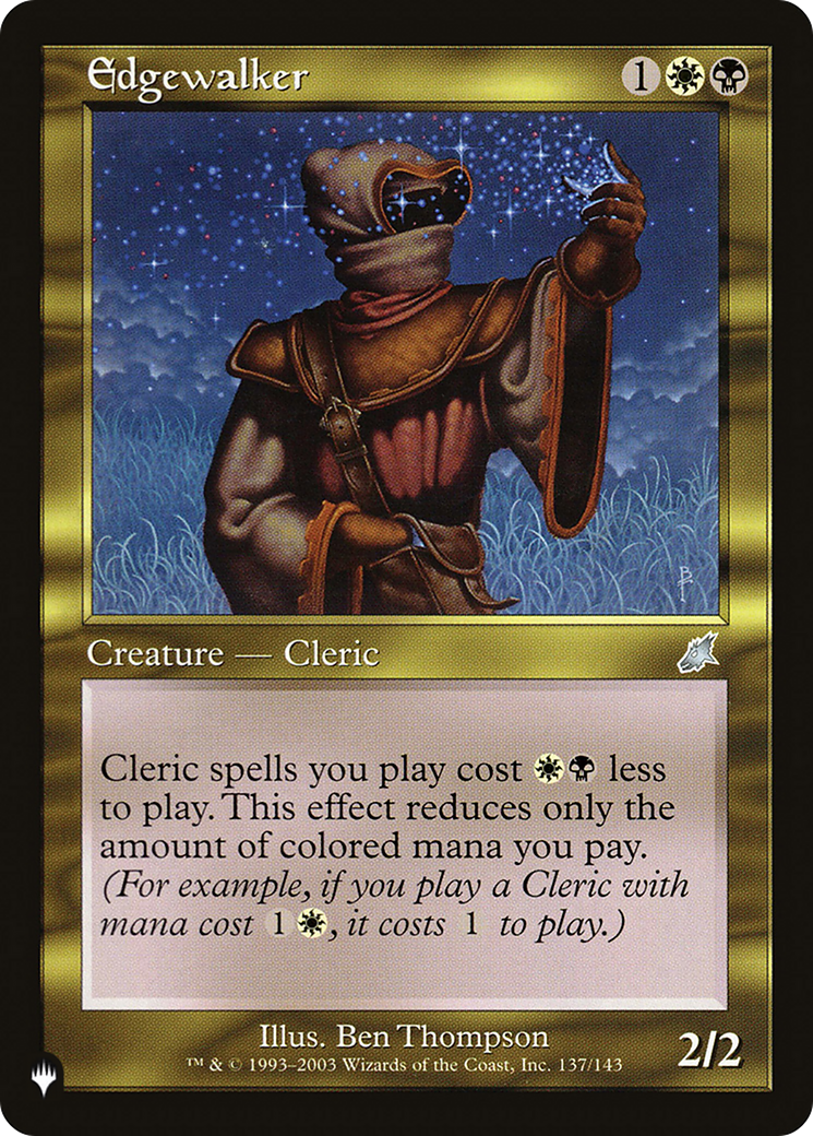Image of Edgewalker (LIST-SCG-137) - The List