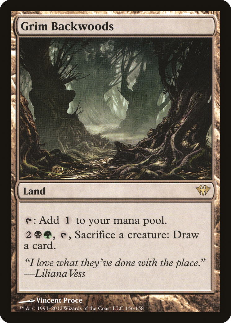 Image of Grim Backwoods (DKA-156) - Dark Ascension