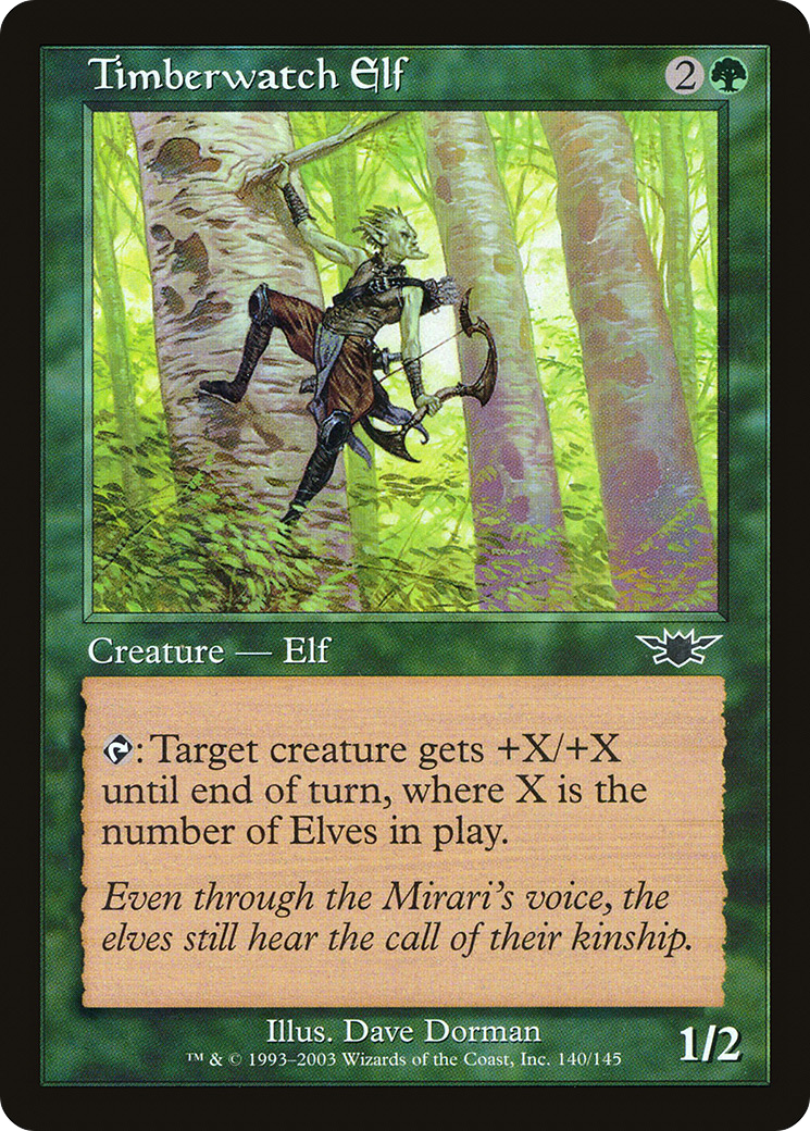 Image of Timberwatch Elf (LGN-140) - Legions Foil