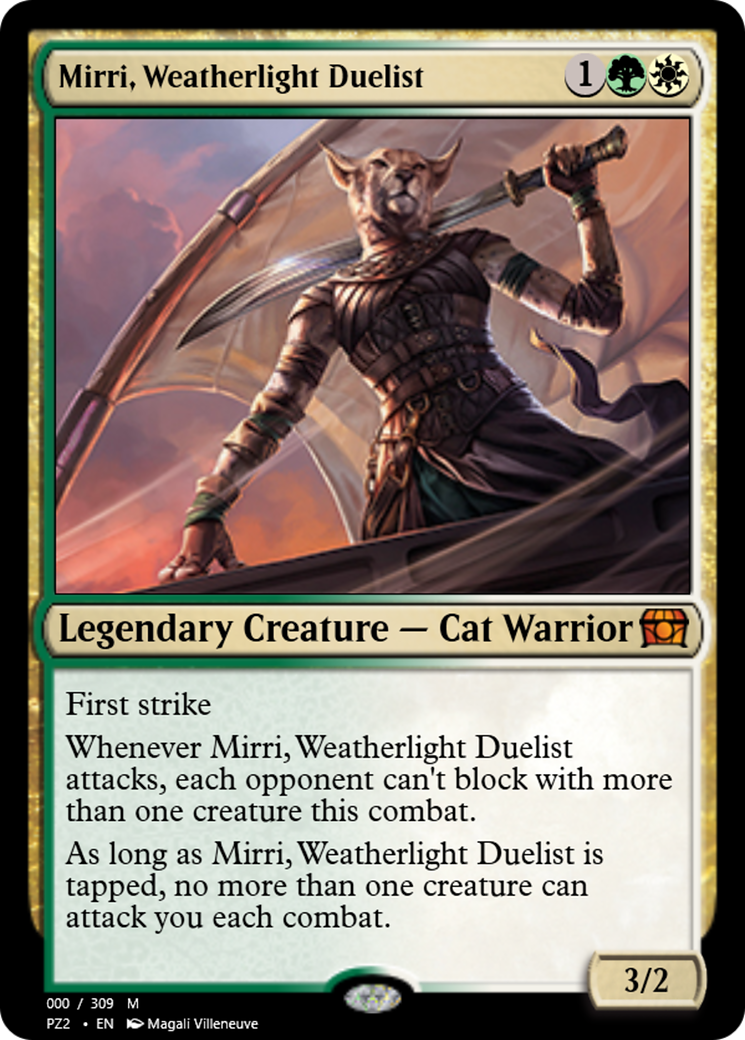 Image of Mirri, Weatherlight Duelist (PZ2-65707) - Treasure Chest