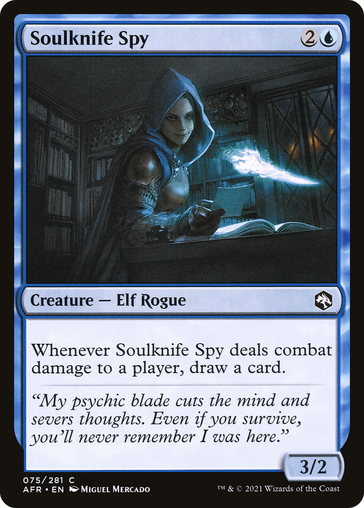 Image of Soulknife Spy (AFR-075) - Adventures in the Forgotten Realms
