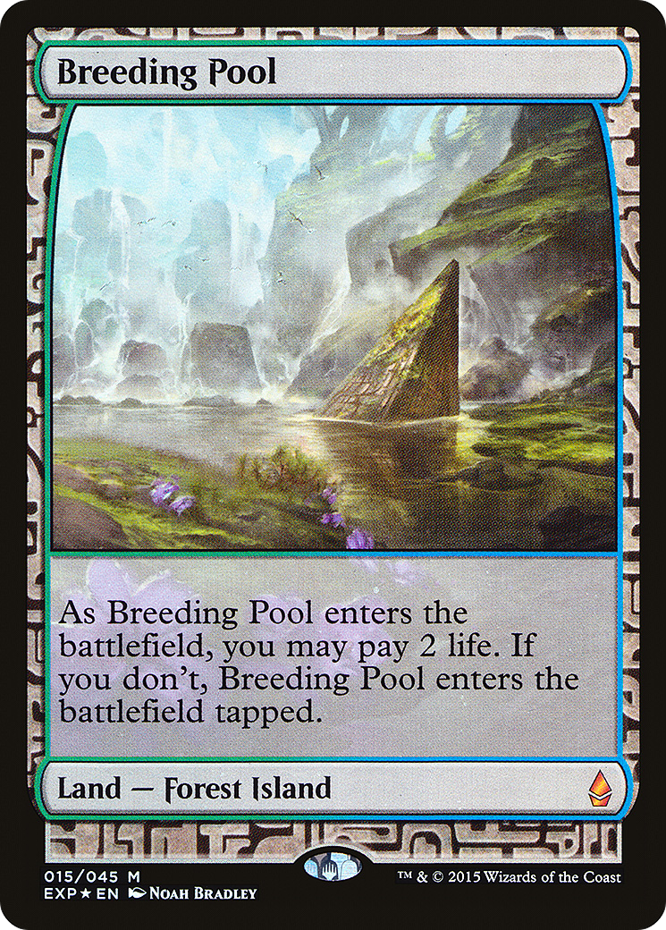 Image of Breeding Pool (EXP-015) - Zendikar Expeditions Foil