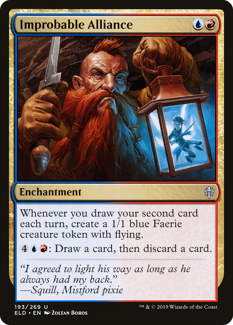 Image of Improbable Alliance (ELD-193) - Throne of Eldraine