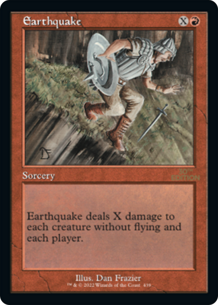 Image of Earthquake (Retro Frame) (30A-439) - 30th Anniversary Edition