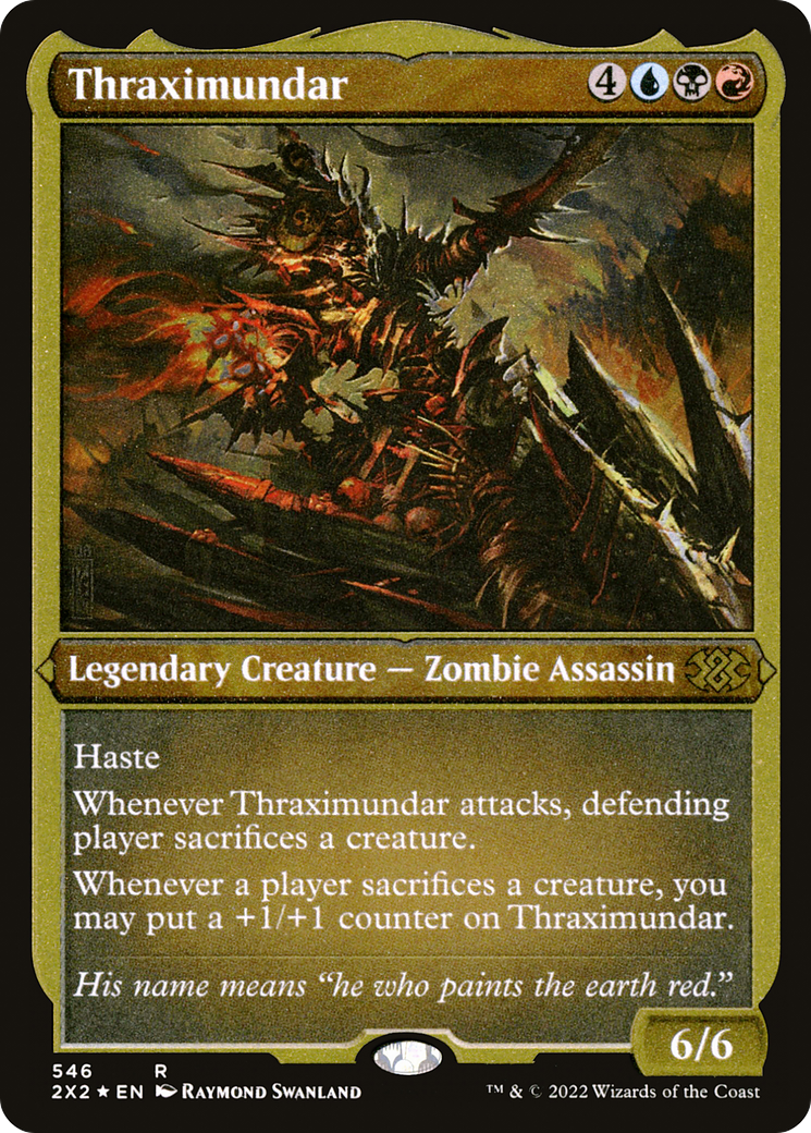 Image of Thraximundar (2X2-546) - Double Masters 2022 Foil