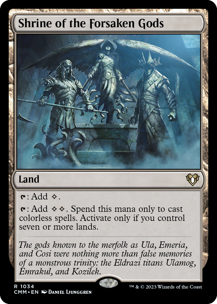 Image of Shrine of the Forsaken Gods (CMM-1034) - Commander Masters