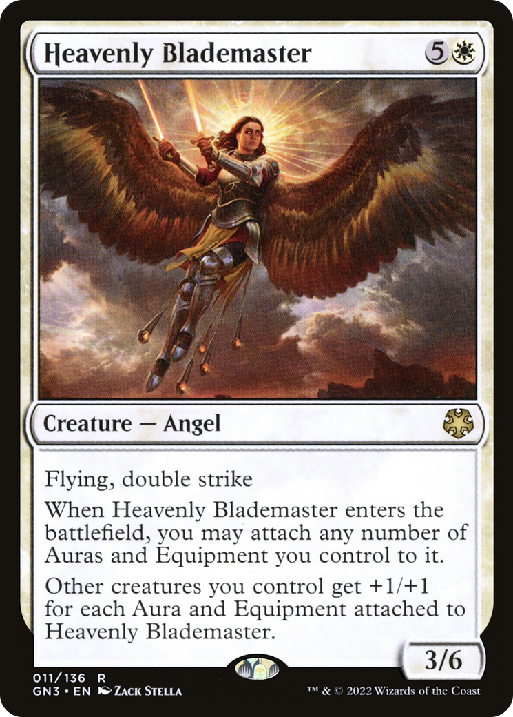 Image of Heavenly Blademaster (GN3-011) - Game Night: Free-for-All