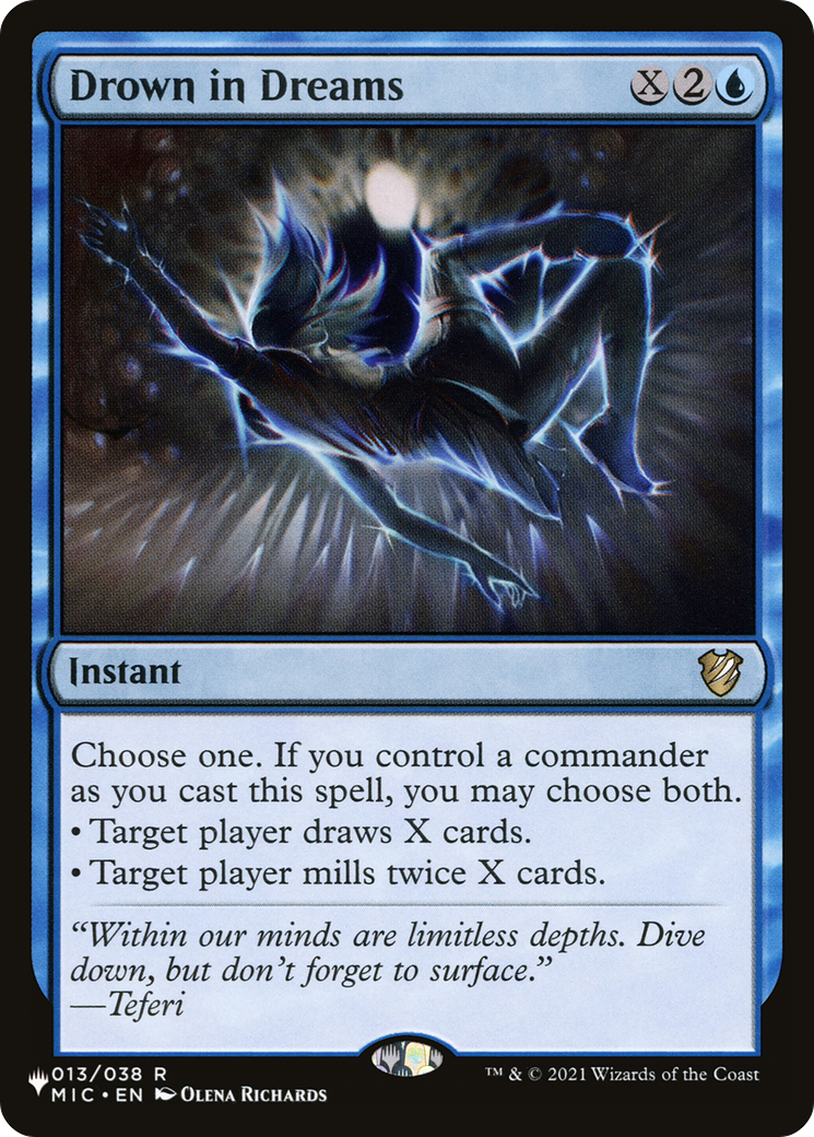 Image of Drown in Dreams (LIST-MIC-13) - The List