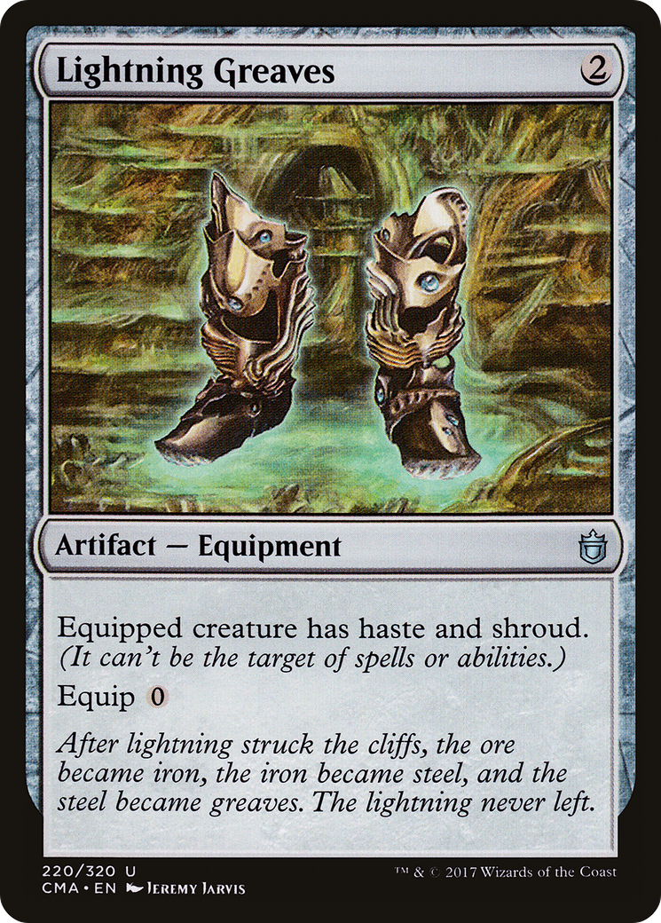 Image of Lightning Greaves (CMA-220) - Commander Anthology