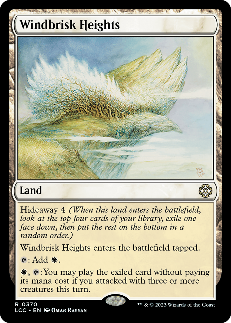 Image of Windbrisk Heights (LCC-370) - The Lost Caverns of Ixalan Commander