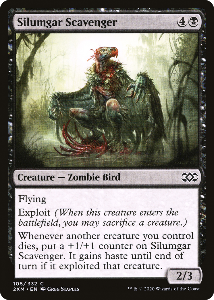 Image of Silumgar Scavenger (2XM-105) - Double Masters Foil