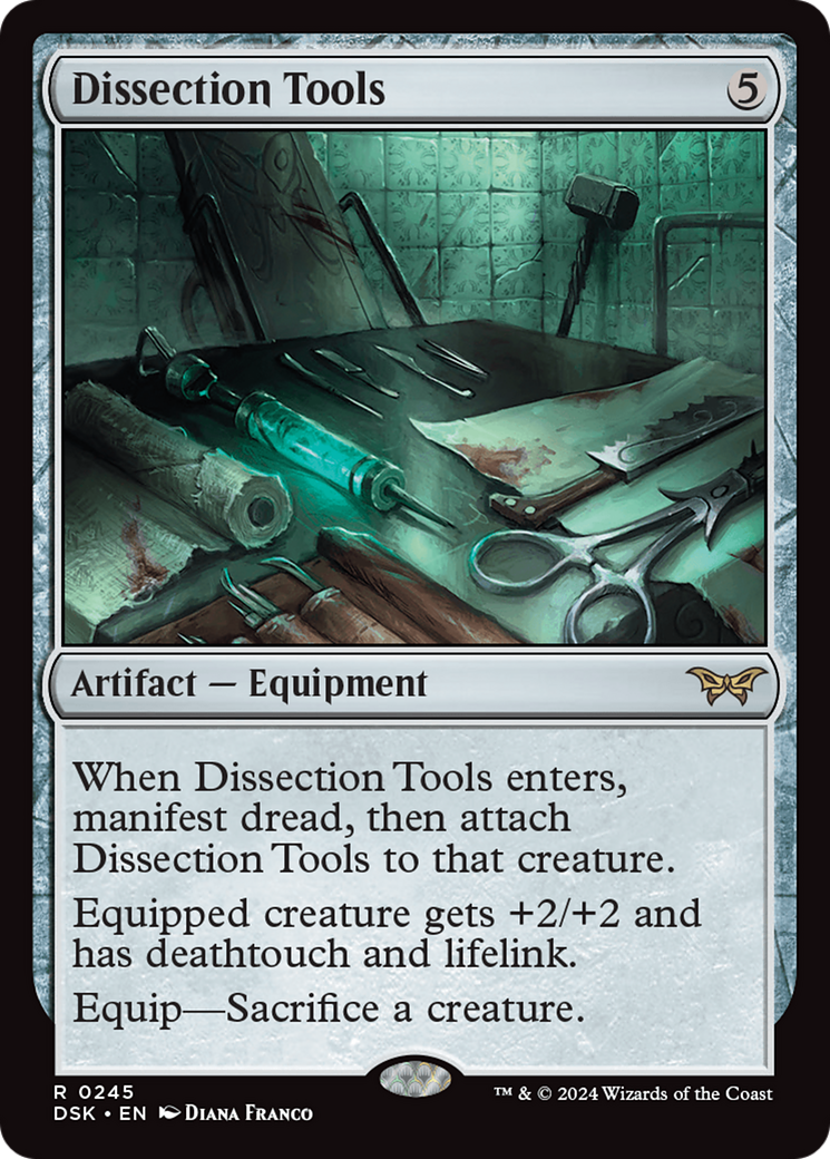 Image of Dissection Tools (DSK-245) - Duskmourn: House of Horror