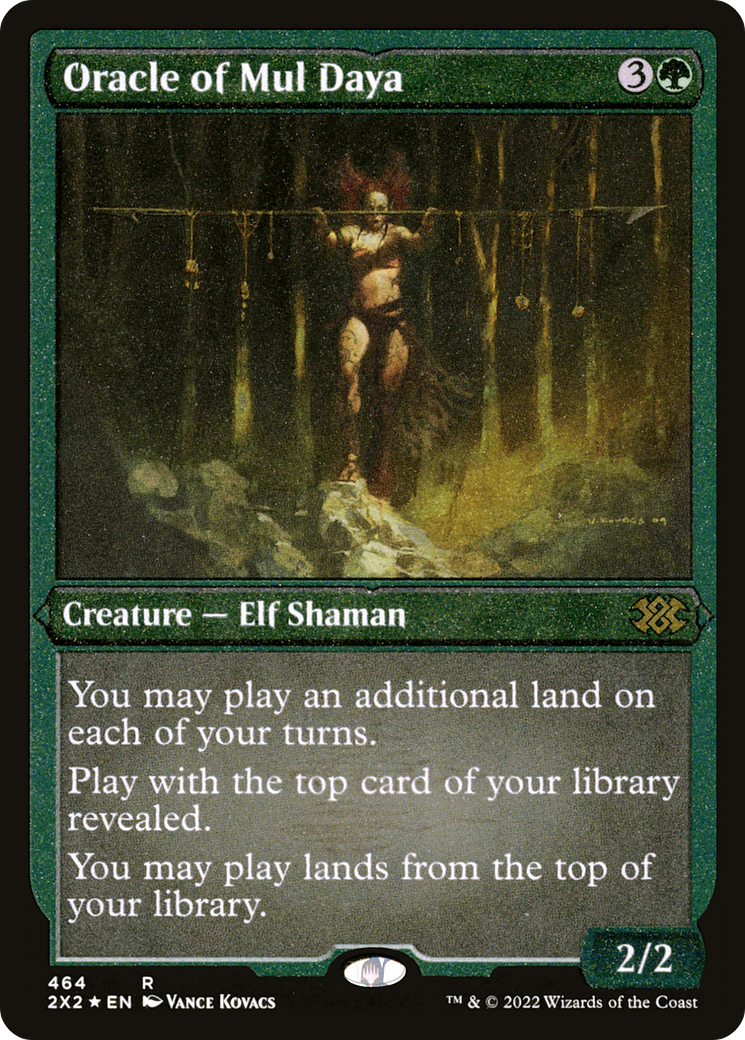Image of Oracle of Mul Daya (2X2-464) - Double Masters 2022 Foil