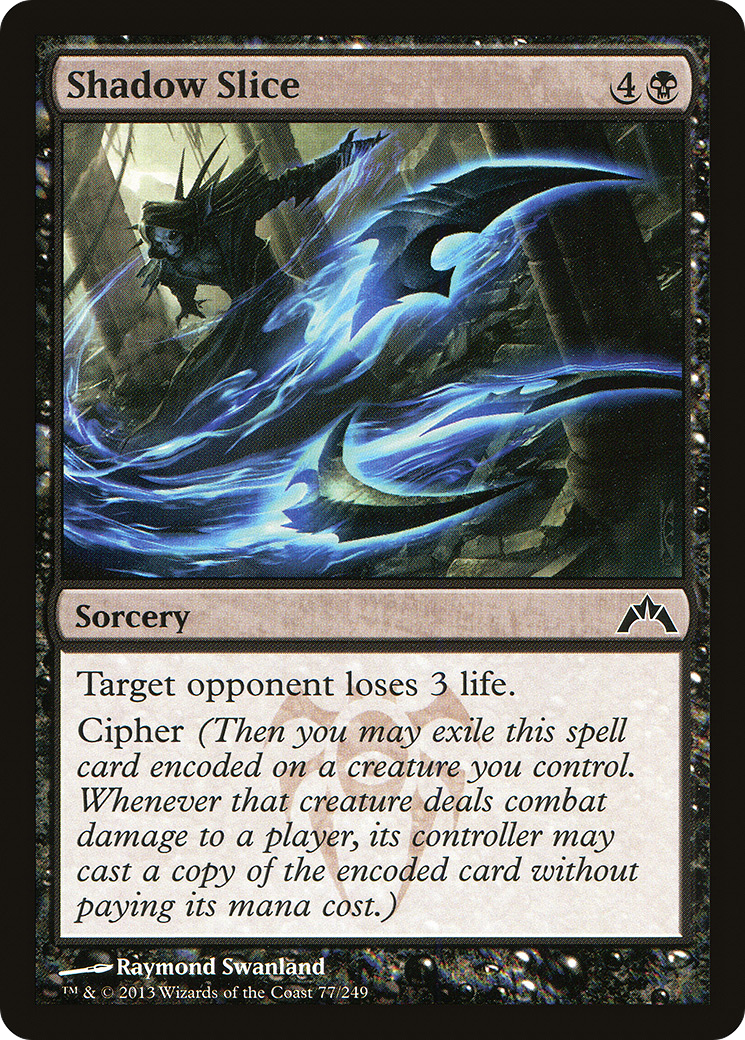 Image of Shadow Slice (GTC-077) - Gatecrash Foil