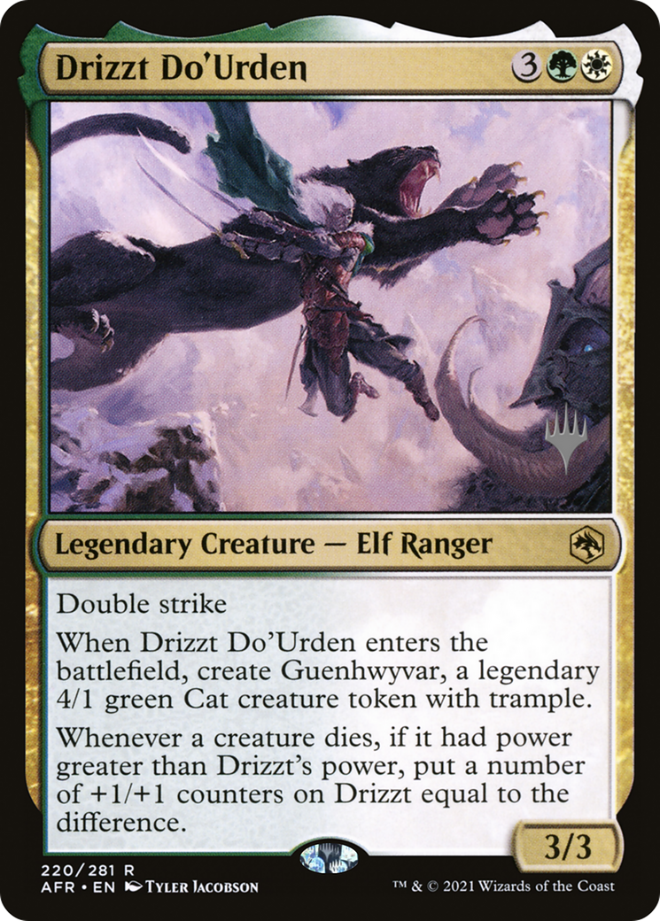 Image of Drizzt Do'Urden (PPAFR-220) - Adventures in the Forgotten Realms Promos