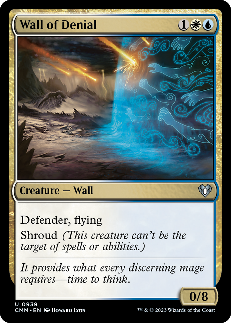 Image of Wall of Denial (CMM-939) - Commander Masters