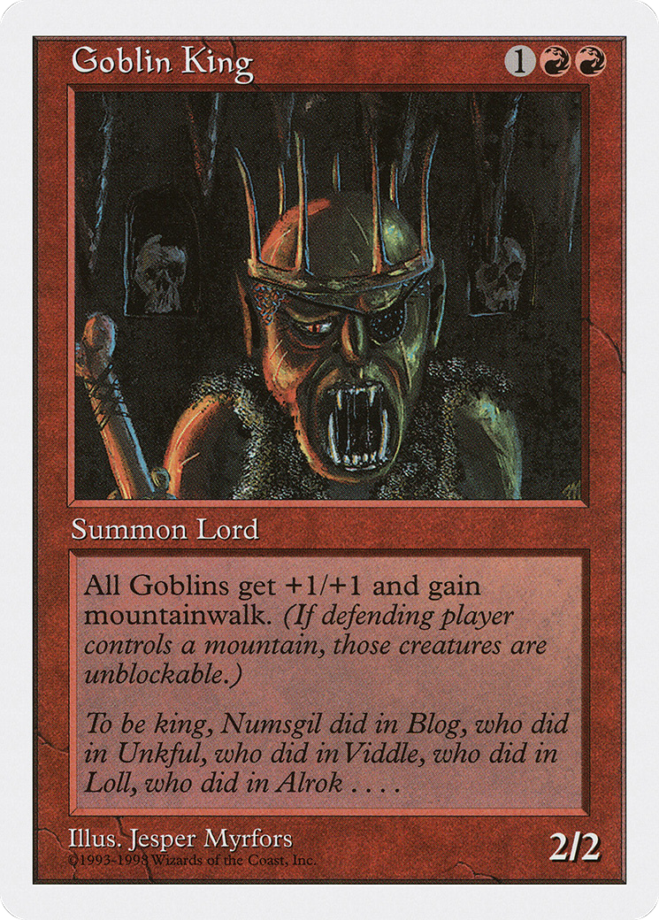 Image of Goblin King (ATH-002) - Anthologies