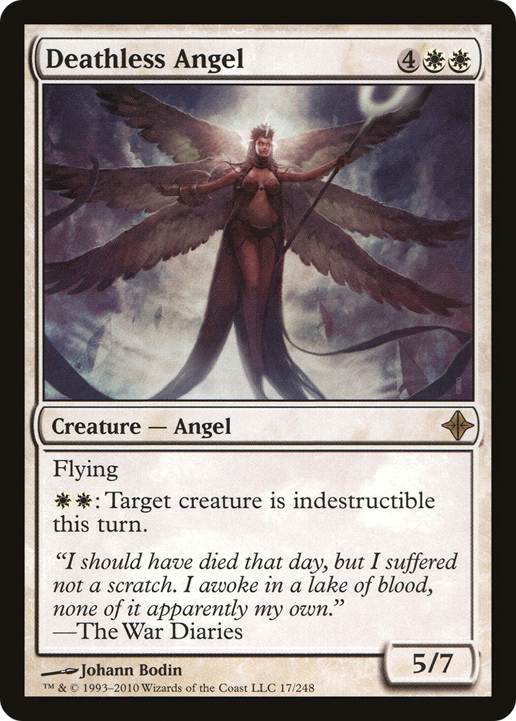 Image of Deathless Angel (ROE-017) - Rise of the Eldrazi Foil