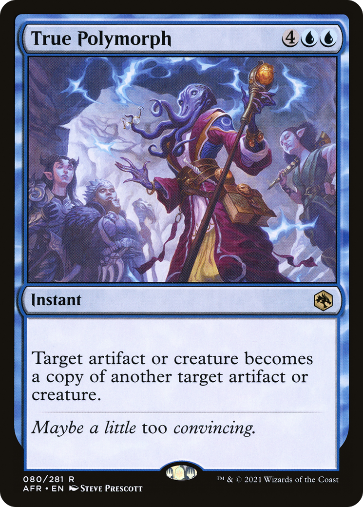 Image of True Polymorph (AFR-080) - Adventures in the Forgotten Realms