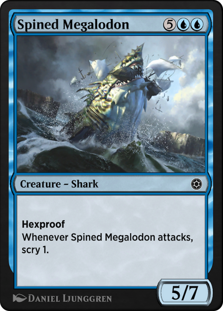 Image of Spined Megalodon (HBG-914) - Alchemy Horizons: Baldur's Gate