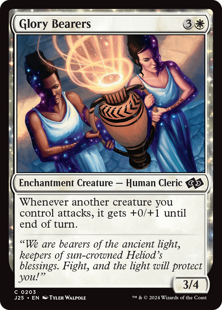 Image of Glory Bearers (J25-203) - Foundations Jumpstart: (enchantment)