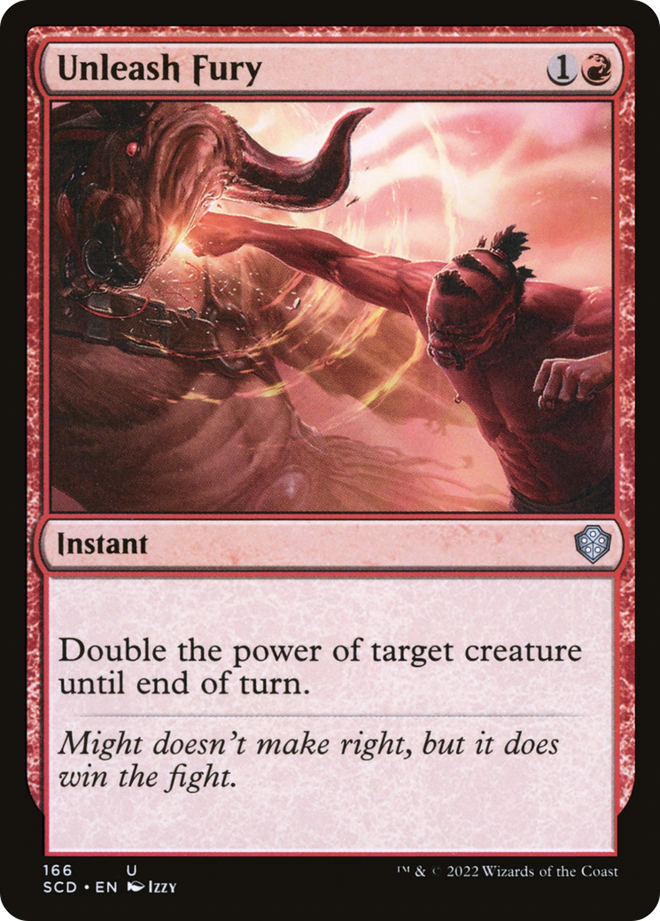 Image of Unleash Fury (SCD-166) - Starter Commander Decks