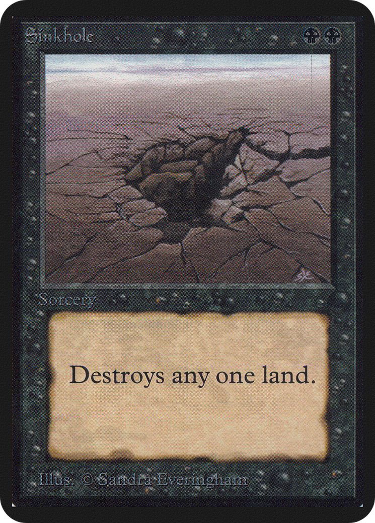 Image of Sinkhole (LEA-) - Limited Edition Alpha