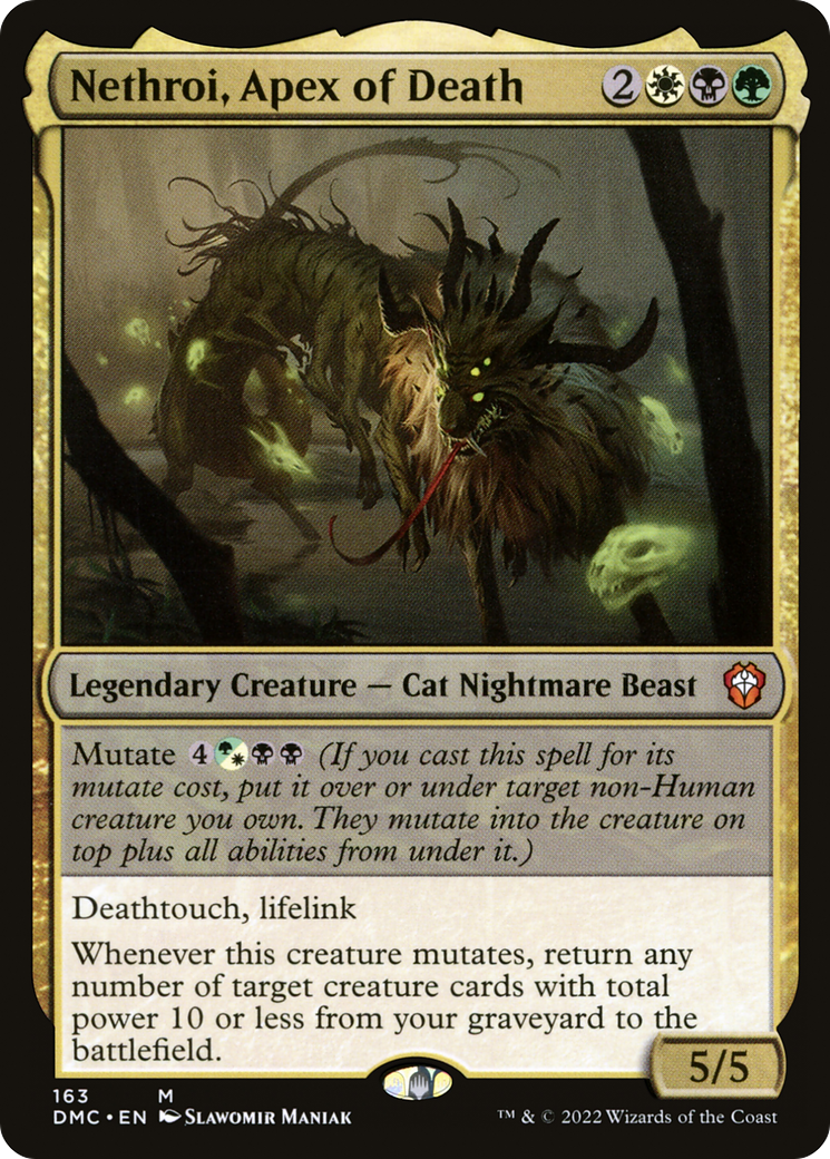Image of Nethroi, Apex of Death (DMC-163) - Dominaria United Commander