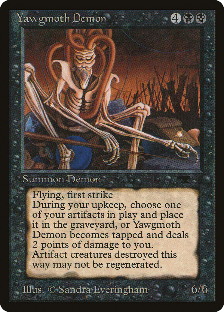 Image of Yawgmoth Demon (ATQ-) - Antiquities