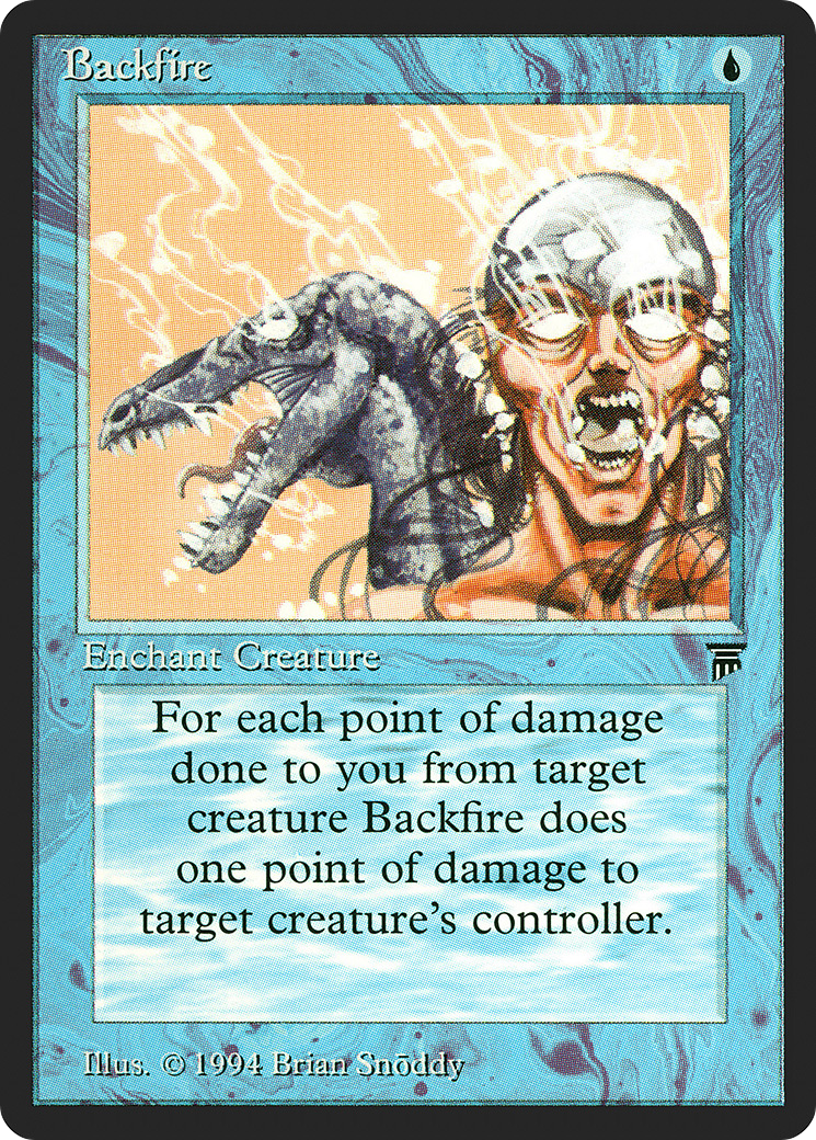 Image of Backfire (LEG-) - Legends