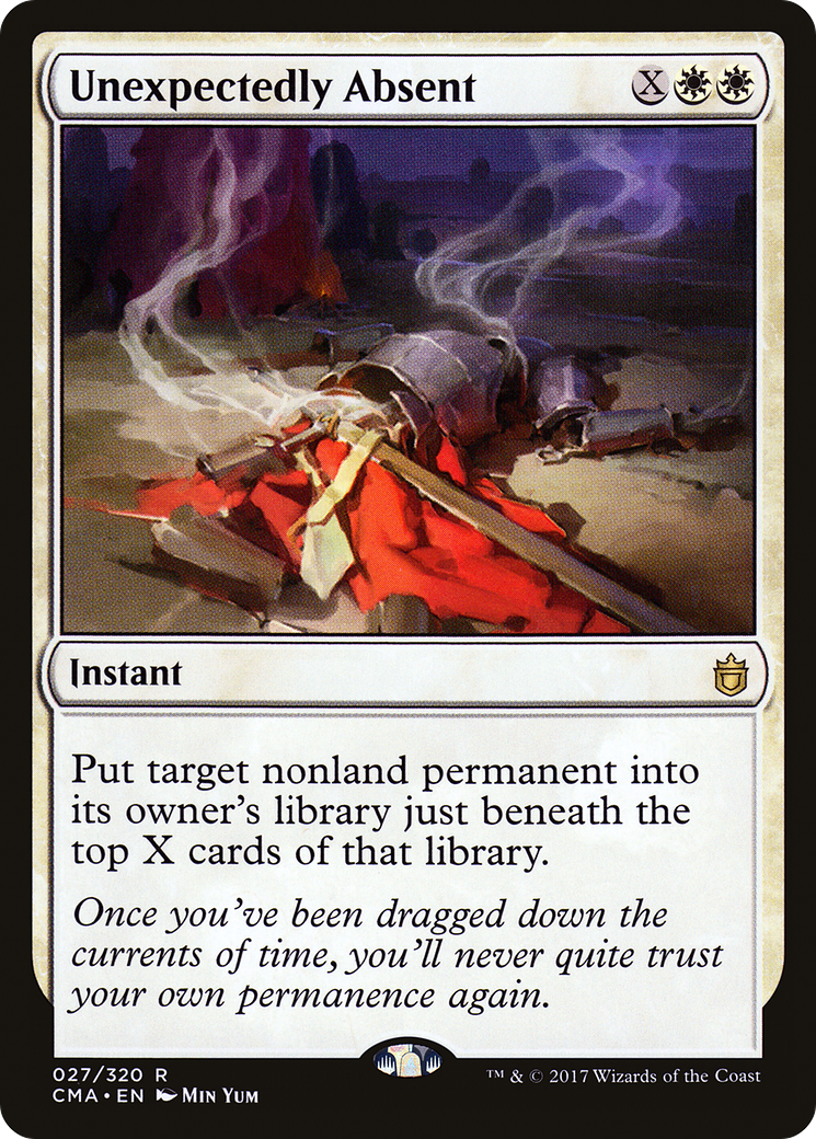 Image of Unexpectedly Absent (CMA-027) - Commander Anthology
