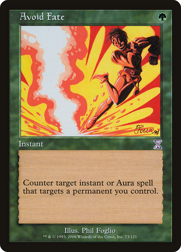 Image of Avoid Fate (TSB-073) - Time Spiral Timeshifted
