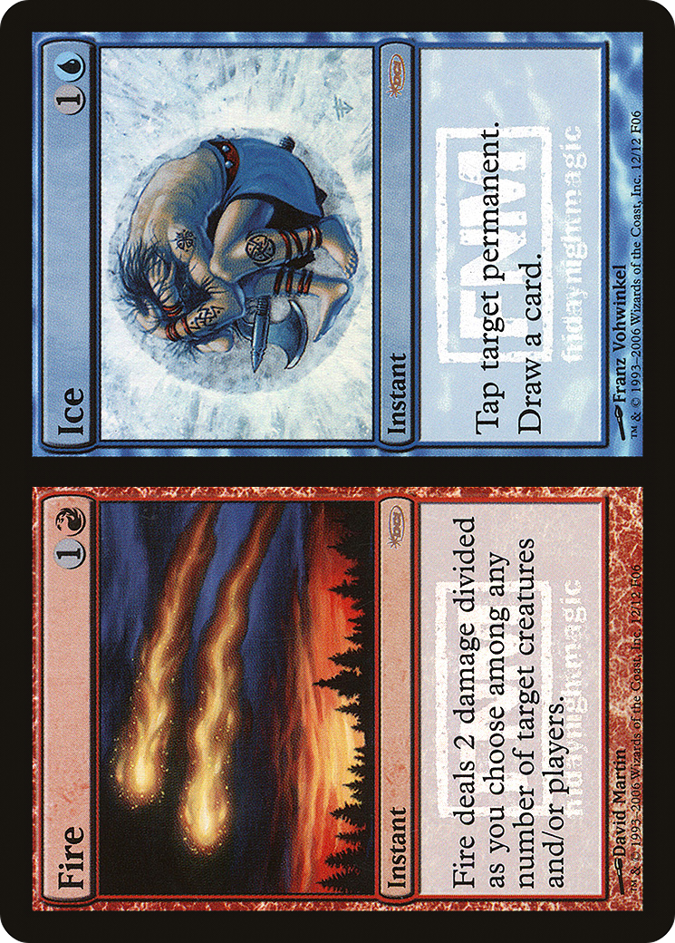 Image of Fire // Ice (FNM-012) - Friday Night Magic 2006 Foil