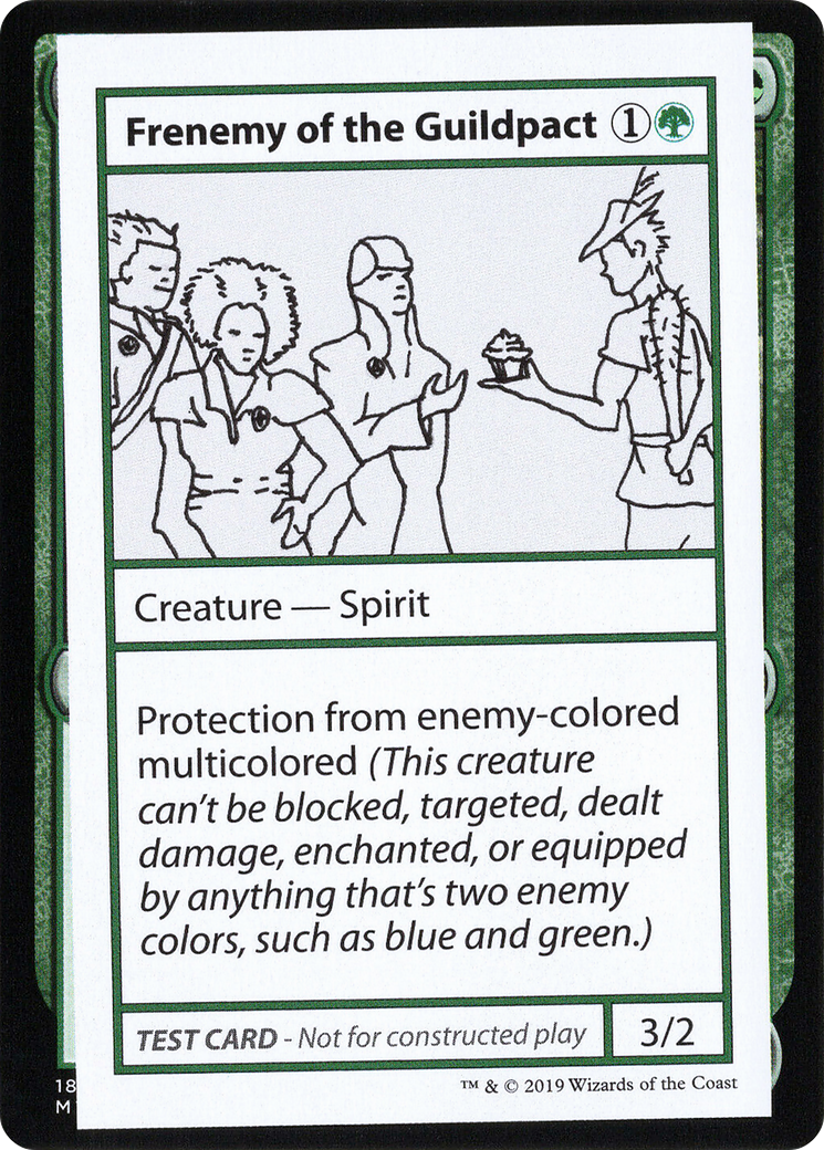 Image of Frenemy of the Guildpact (No PW Symbol) (CMB1-) - Mystery Booster Playtest Cards 2021