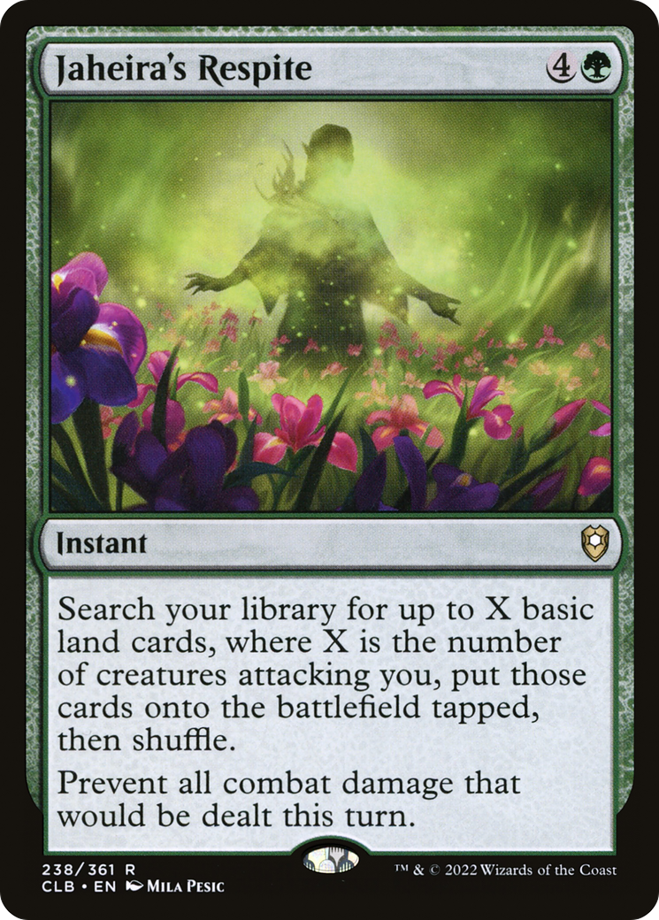 Image of Jaheira's Respite (CLB-238) - Commander Legends: Battle for Baldur's Gate Foil