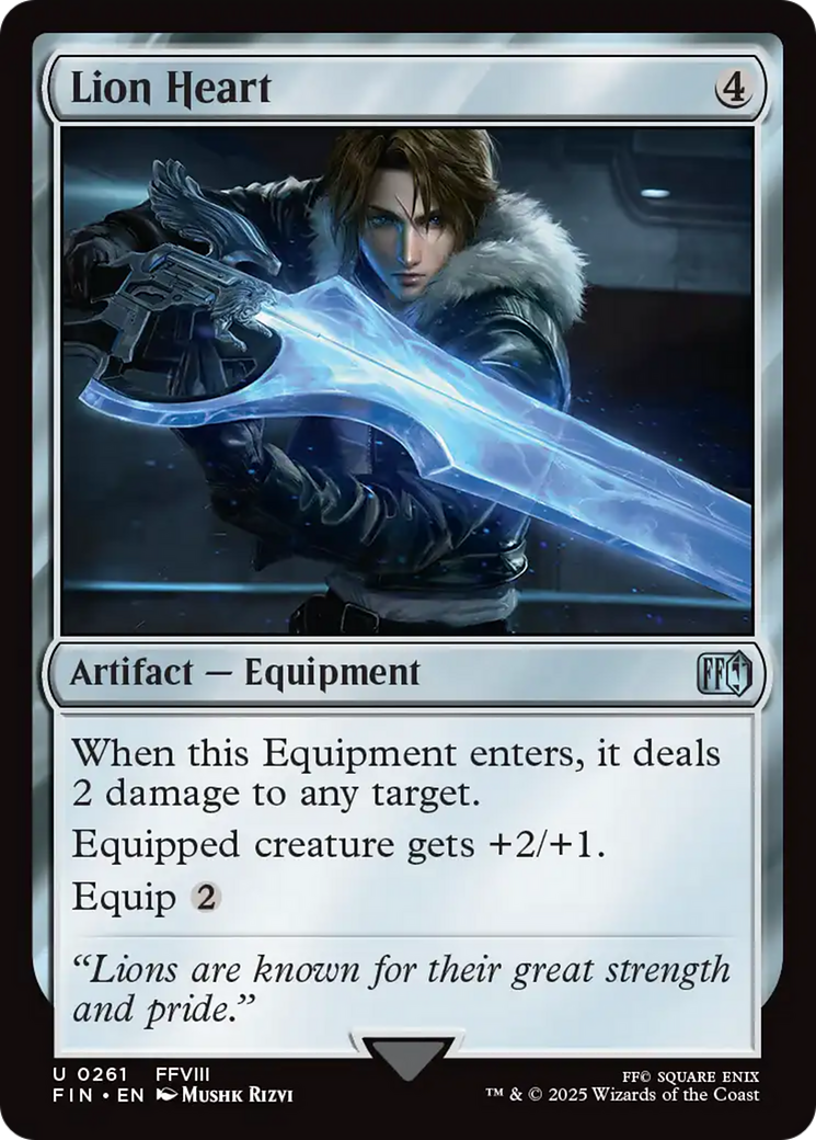 Image of Lion Heart (FIN-261) - FINAL FANTASY Foil