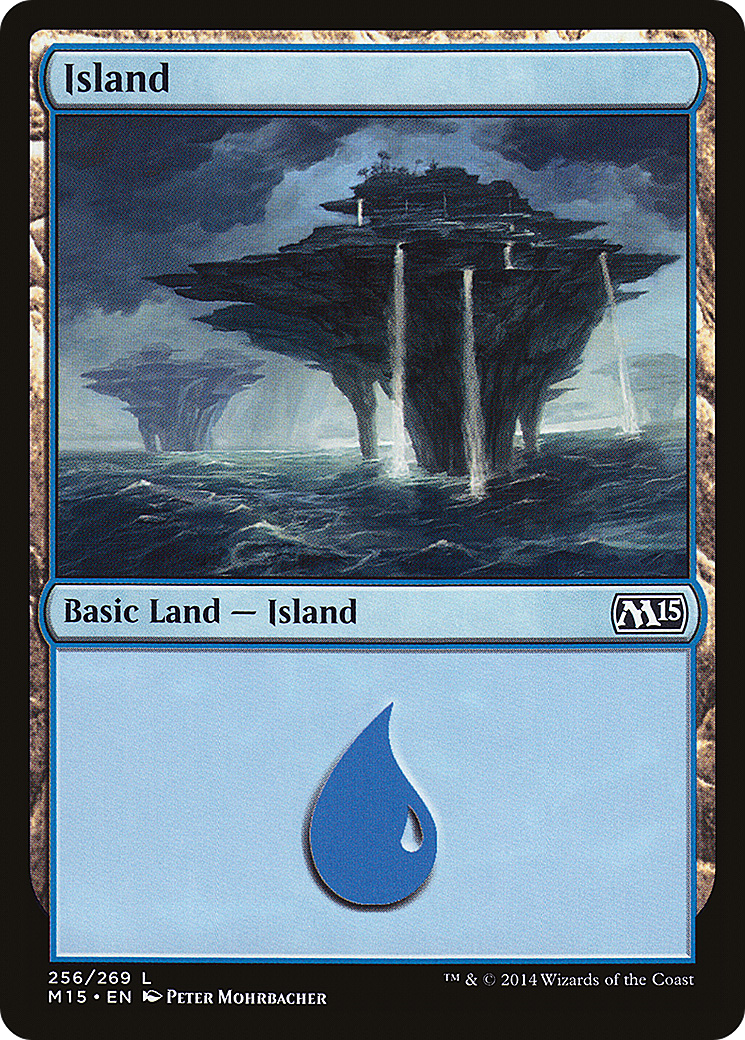 Image of Island (256) (M15-256) - Magic 2015 Foil